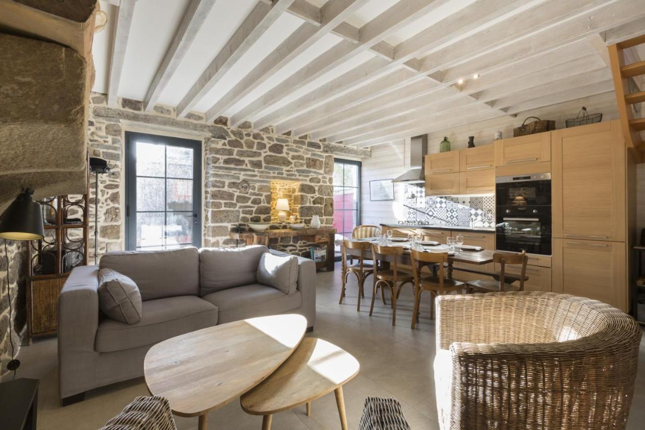 Вилла Saint Malo, Le Pont, Maison Plage A 100M Экстерьер фото