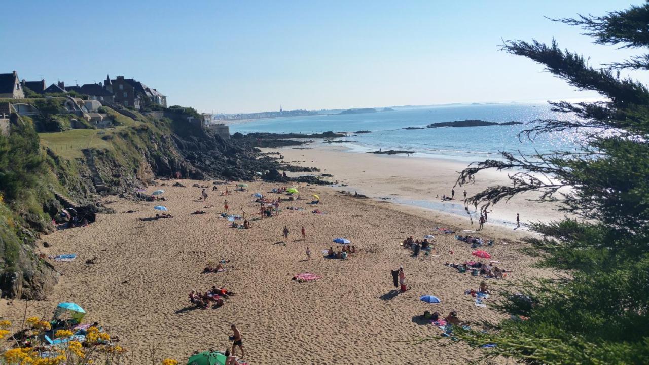 Вилла Saint Malo, Le Pont, Maison Plage A 100M Экстерьер фото