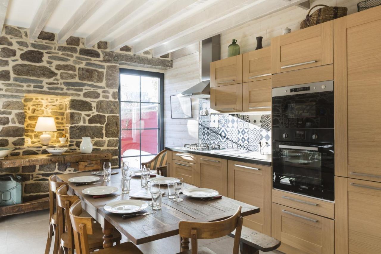 Вилла Saint Malo, Le Pont, Maison Plage A 100M Экстерьер фото